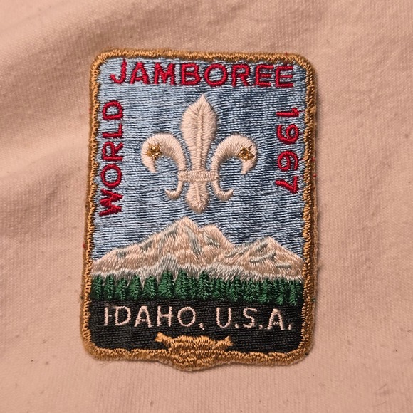 Boy Scouts of America Other - VTG 1967 BSA Idaho World Jamboree Patch Fleur-De-Lis Boy Scouts Of America USA